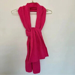 Style & Co Knit Scarf Hot Pink New
